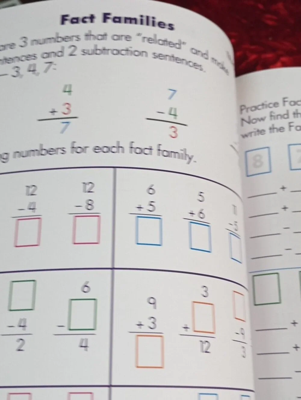 Subtraction Practice Book for Kids with Colorful Blue and Yellow Toucan Design